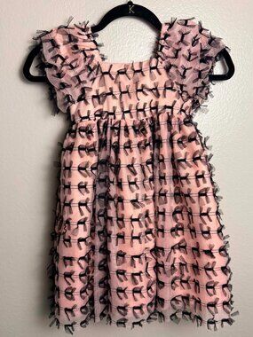 Biscotti Pink Tulle Dress